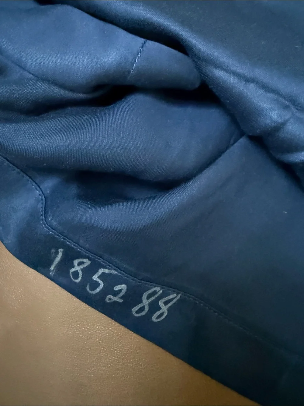 POTTERY BARN Tencel Euro Sham Midnight Blue